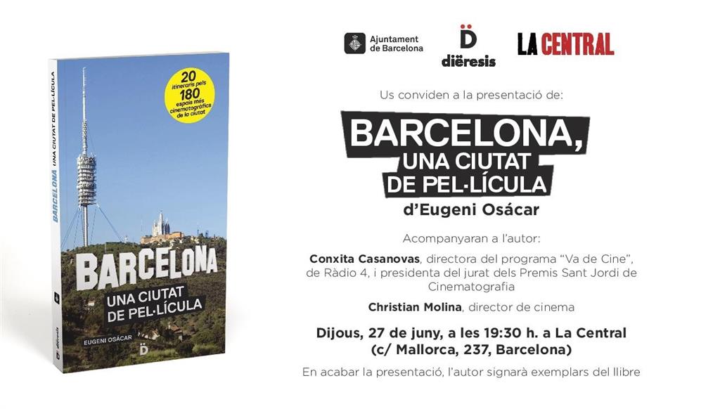 Presentació de la versió en castellà del llibre "Barcelona, una ciutat de pel·lícula"
